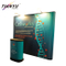 Portable Exhibition Booth Muur Banner Stand Straight Achtergrond Tension Fabric Pop Up Display voor Trade Show