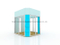 Standaard Modulaire Portable Exhibition Booth 3X3 Systems