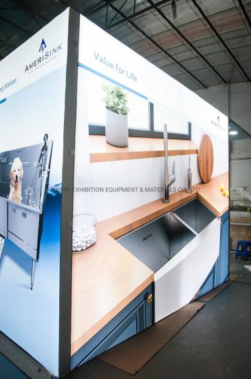 Aangepaste Trade Show Display Portable Photo Exhibition Booths