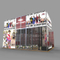 4x8m Trade Show Stand eenvoudig te monteren Portable Modulaire Custom Exhibition Booth Ontwerp