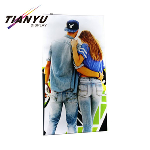 Tianyu Indoor tentoonstelling stof Retail Led lichtbak met hangende bar