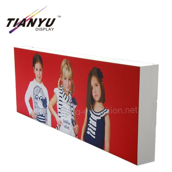 Rechthoek Plein Luxury Store LED Billboard Aluminium Fabric Textile Light Box