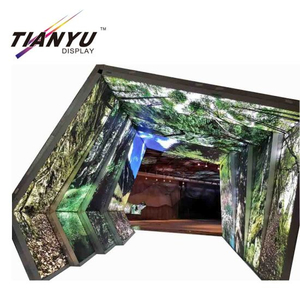 15 jaar ervaring Jiangmen Tianyu aluminium frame Silicone Edge Grafisch Single Side Frameless Muur Fabric Light Box