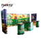 Vloerstaande Pop Up Display Promotion Display staat Print Straight Stof Stands