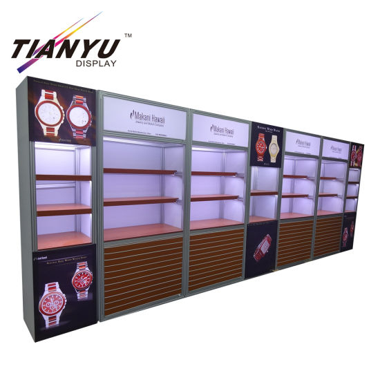 Custom Portable Fabric Trade Show Achtergrond display Booth