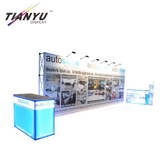 Portable Exhibition Booth Muur Banner Stand Straight Achtergrond Tension Fabric