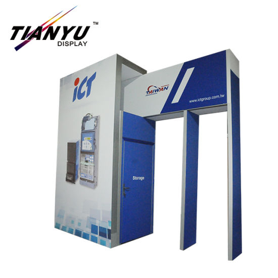20X20 aluminium extrusie Standaard Modulair Shell Scheme Trade Show Expo Toon Exhibition Booth for Sale