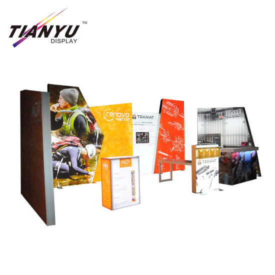 10'x20 'beurs tentoon Booths Van Taining Weergave