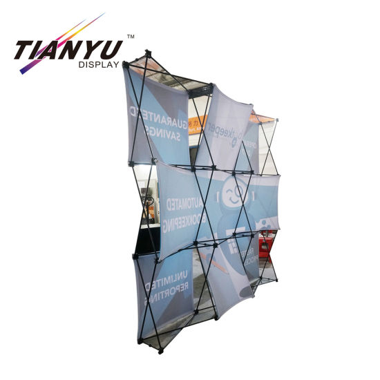 Fabric Pop Up Stand Tentoonstelling Wall Display Trade Show Banner Achtergrond Stand