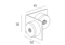90 graden connector