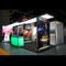 Nieuw product Custom Exhibition Booth Design met LED Letter Sign en bedrijfslogo