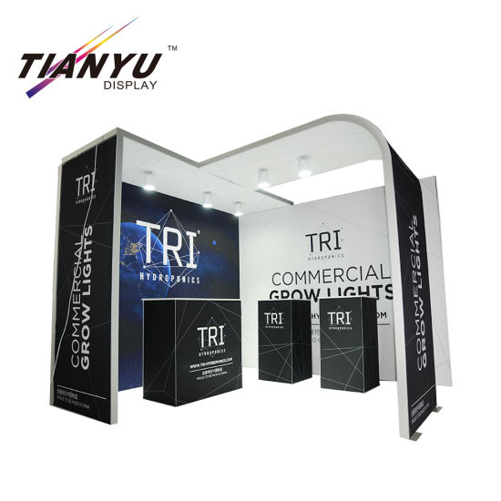 Modern Aluminium Grote Portable Dome beurs Stand Trade Show Booth