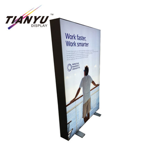 Aluminium frame Textile LED Lighting Box Stof Tianyu Made Frameless Advertising Display LED Backlit Lichte Doos