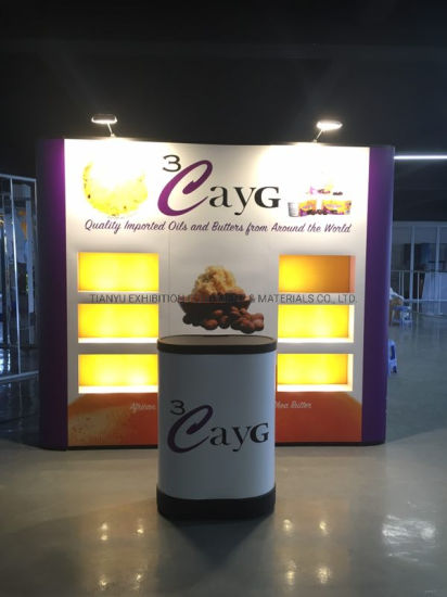 Binnen / Buiten Pop Up Display Banner Stand met PVC Printing voor Tradeshow Achterwand