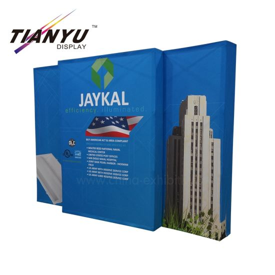 Custom Print Stand Exhibit Fabric Pop Up Display Muur