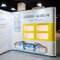 Luxe aluminium PVC display Opvouwbaar Advertising Staande Achtergrond