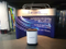 Aangepaste promotionele pop-up een Frame Banners Road Sign een Frame Pop-up stof Banner