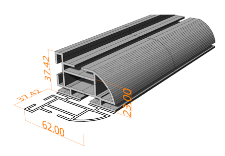 Fabric Led Light Box Gebruikt M Series Frame