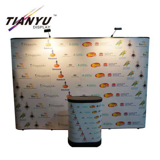 Aangepast Populair Trade Show Display, China Pop Up Display, Pop-up Stand met een hoge kwaliteit