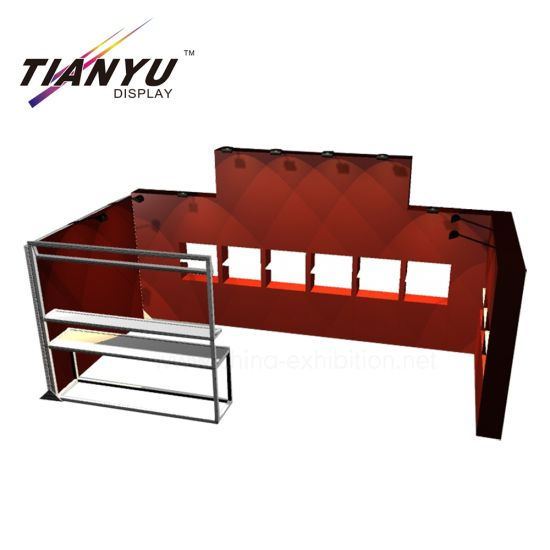 100% Homogene Easy Set up en inklapbare aluminium Pop Up Display Stand