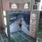 Aangepaste Snow Mountain Stof Lighting Box 3x3m Exhibit Displays Trade Show System