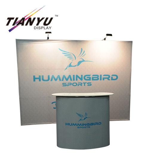 10FT Achtergrond Banner Stand Pop-up Vertoning van de Tentoonstelling