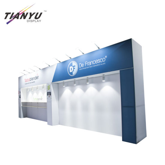 Aangepaste Verstelbare Event Achtergrond Weergave Banner Stand Tentoonstelling Trade Show Booth