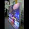 Aangepaste 100 mm aluminium profiel Backlit LED Seg Frameless Stof Light Box