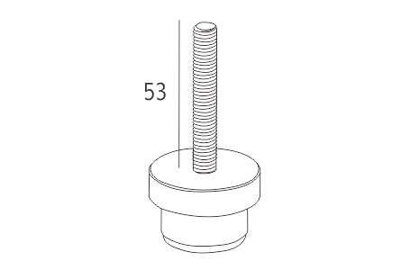 Pins connector (voor het verbinden led lichtbak en M series profiel)