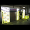 3 * 6 Stall Exhibition Booth Aluminium draagbare standaard display Stall Free Design