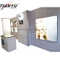 10FT Curve Exhibition Booth en Walls Fabric Weergave