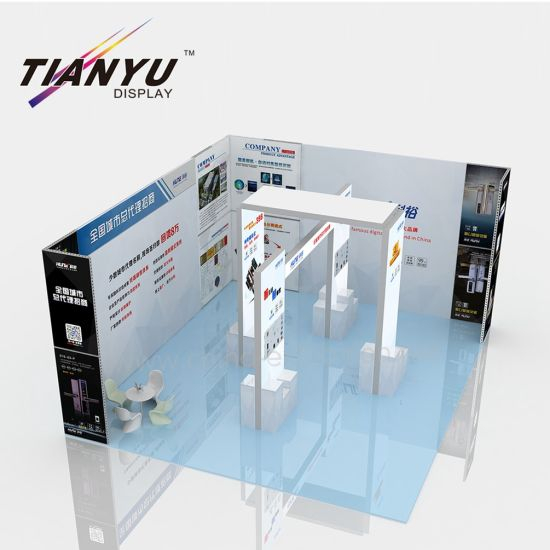 20X20FT Custom Exhibition Booth ontwerpen en Fabrication