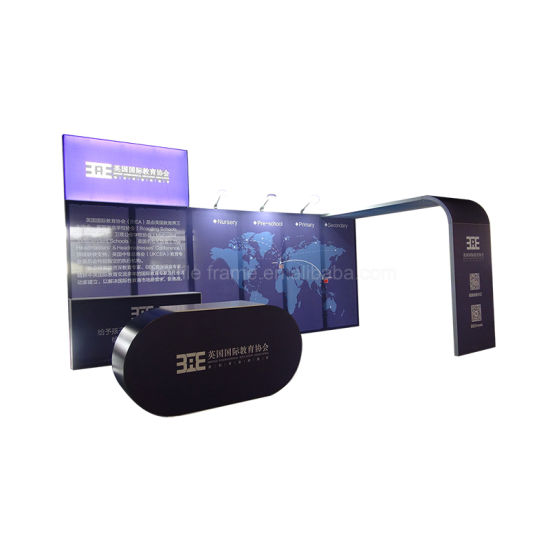 Goedkope Straight Tension Fabric Trade Show Tentoonstelling Booth