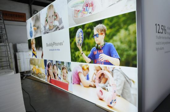 2019 Fashion lage prijs Herbruikbare Staande display Expo Event Achtergrond