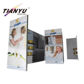 Tentoonstelling Booth Achtergrond Muur Fabric Tension Weergave