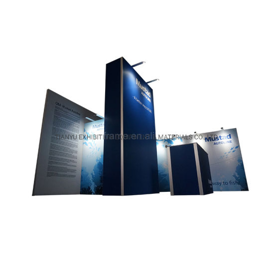 Nieuwe Stijl eenvoudig opzetten Muur Print 3X3 Size Shell Scheme Stands Booth