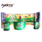 Vloerstaande Pop Up Display Promotion Display staat Print Straight Stof Stands
