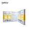 PVC en textiel Back Drop foto weer te geven 3D Design Light Weight Pop Up Stand.