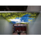 Ce cerfication Frameless Advertising Display Textile LED Light Box / Plafondtegel Booth