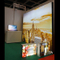 Factory Direct Sale Frameless Fabric Double Side aluminium frame Advertising LED Light Box Booth