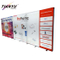 Aangepaste Verschillende vorm Light Box Trade Show Booth met Transport Case eenvoudig transport