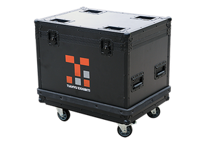 Led scherm flightcase 8x + kabelcompartiment