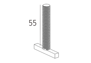 T Shape pins connector