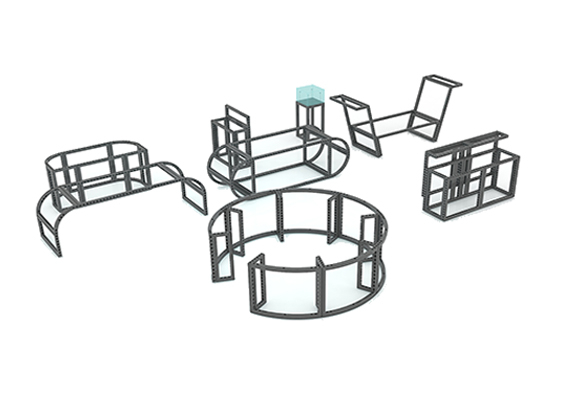 Verschillende soorten Shape Display & Furniture