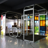 Lichtgewicht Eenvoudige installatie Aluminium extrusie beursstand Gebruik voor elke beursstand