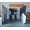 Zelf bedrukken Vertoning van de Reclame 3X3 Aluminum Exhibition Booth Ontwerp