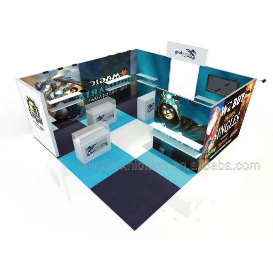 Tentoonstelling Booth Stands Ontwerp Trade Show Stand met Displays Show Room