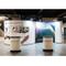3X6 Gebogen PVC Pop up Wall Display Stand Banner voor Trade Show Booth