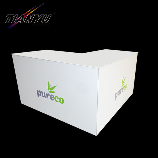 10FT aluminium frame Tension Fabric Pop Up Display Beurs Booth Achtergrond Banner Stand