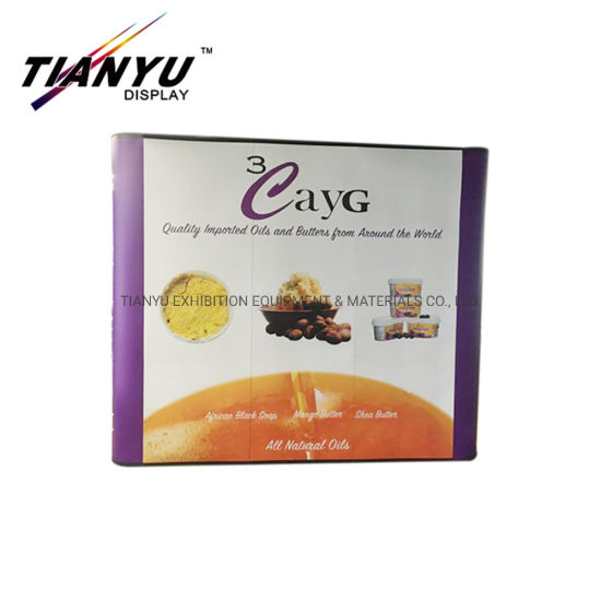 Binnen / Buiten Pop Up Display Banner Stand met PVC Printing voor Tradeshow Achterwand